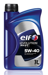 Масло моторное синтетическое - ELF 5W40 EVOLUTION 900 FT 1л